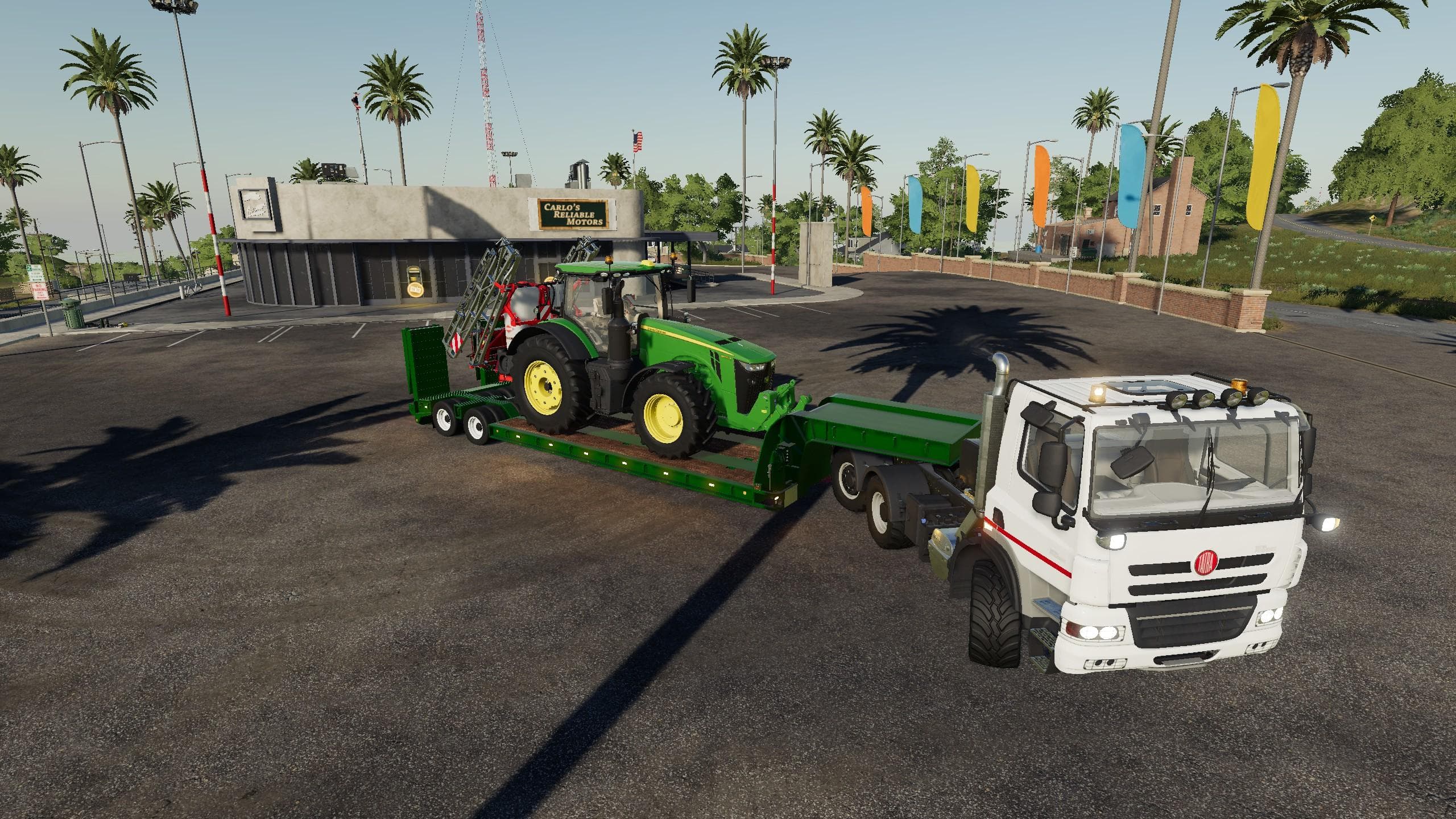 16 WHEELS LOWDECK TRAILER 3