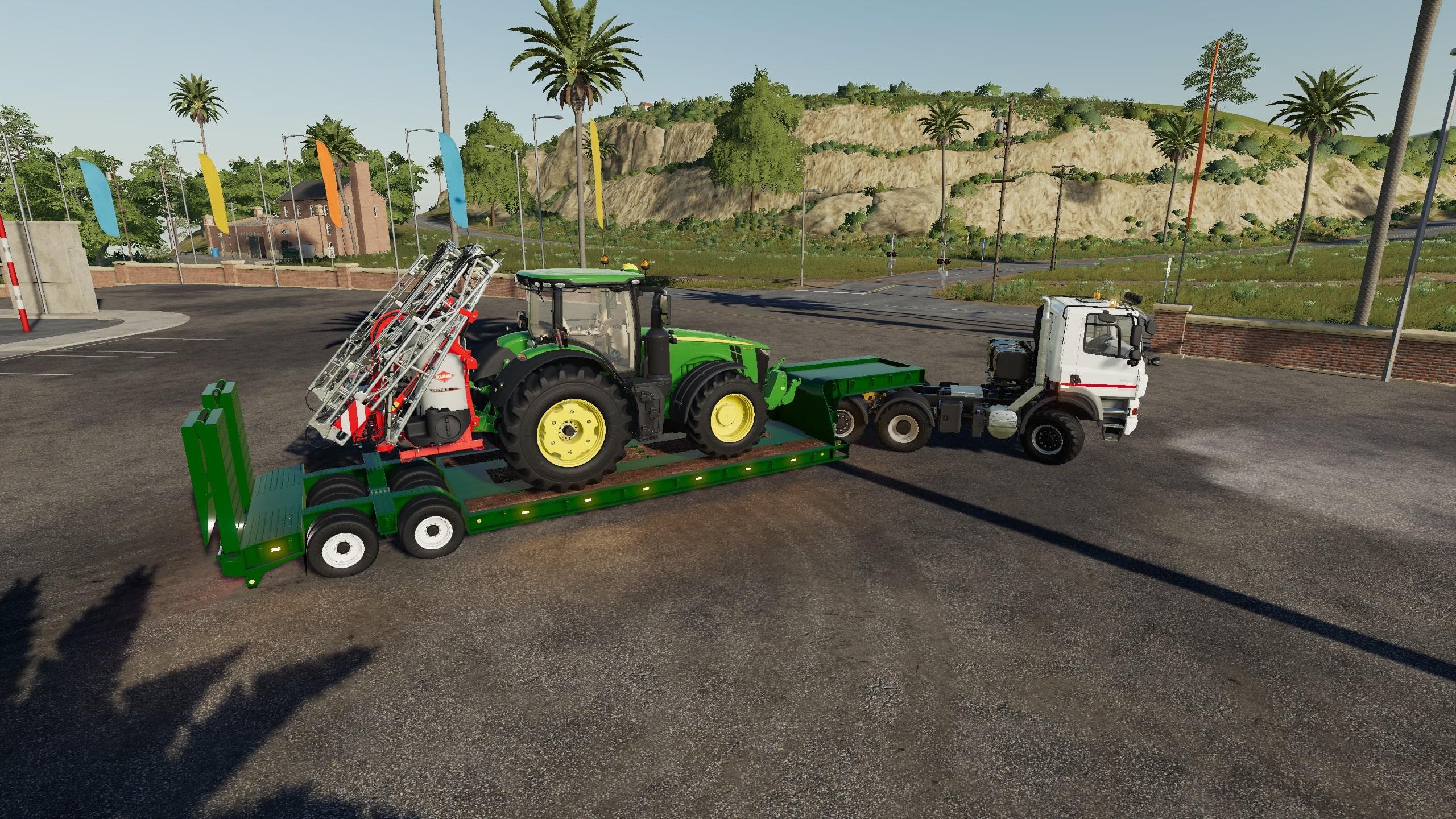16 WHEELS LOWDECK TRAILER 2