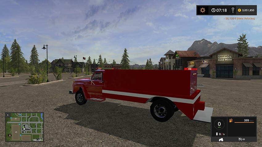 1972 Ford f600 Fire truck 2