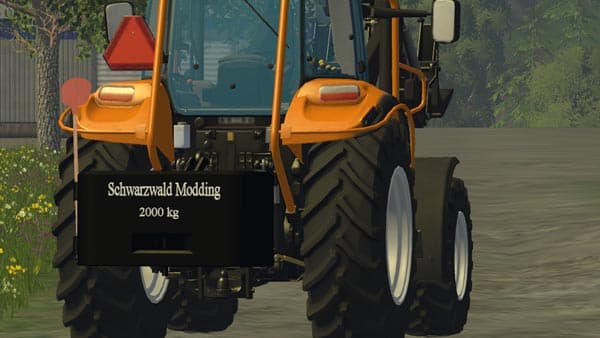 2000kg Weight [SP]