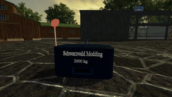2000kg Weight [MP] 2