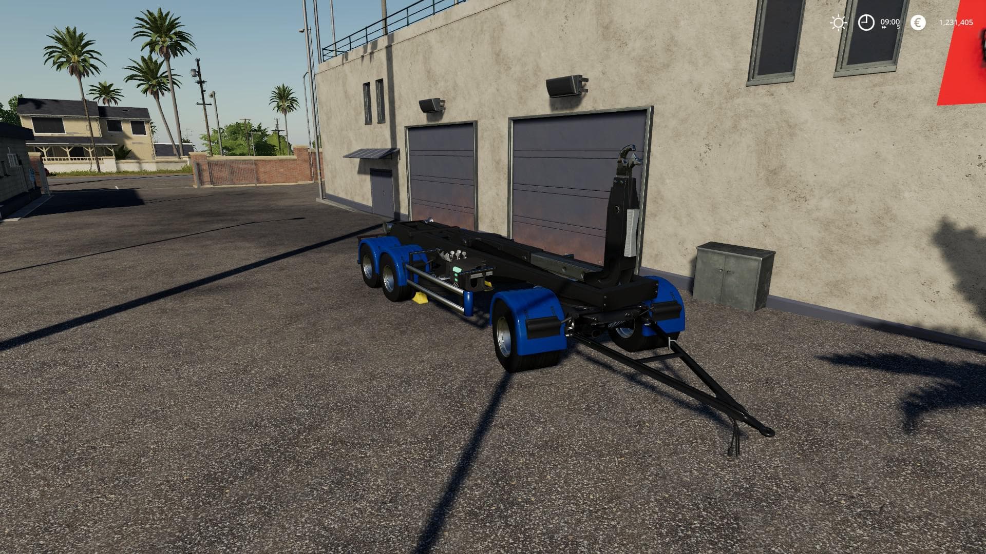 3-axle hooklift Trailer 3