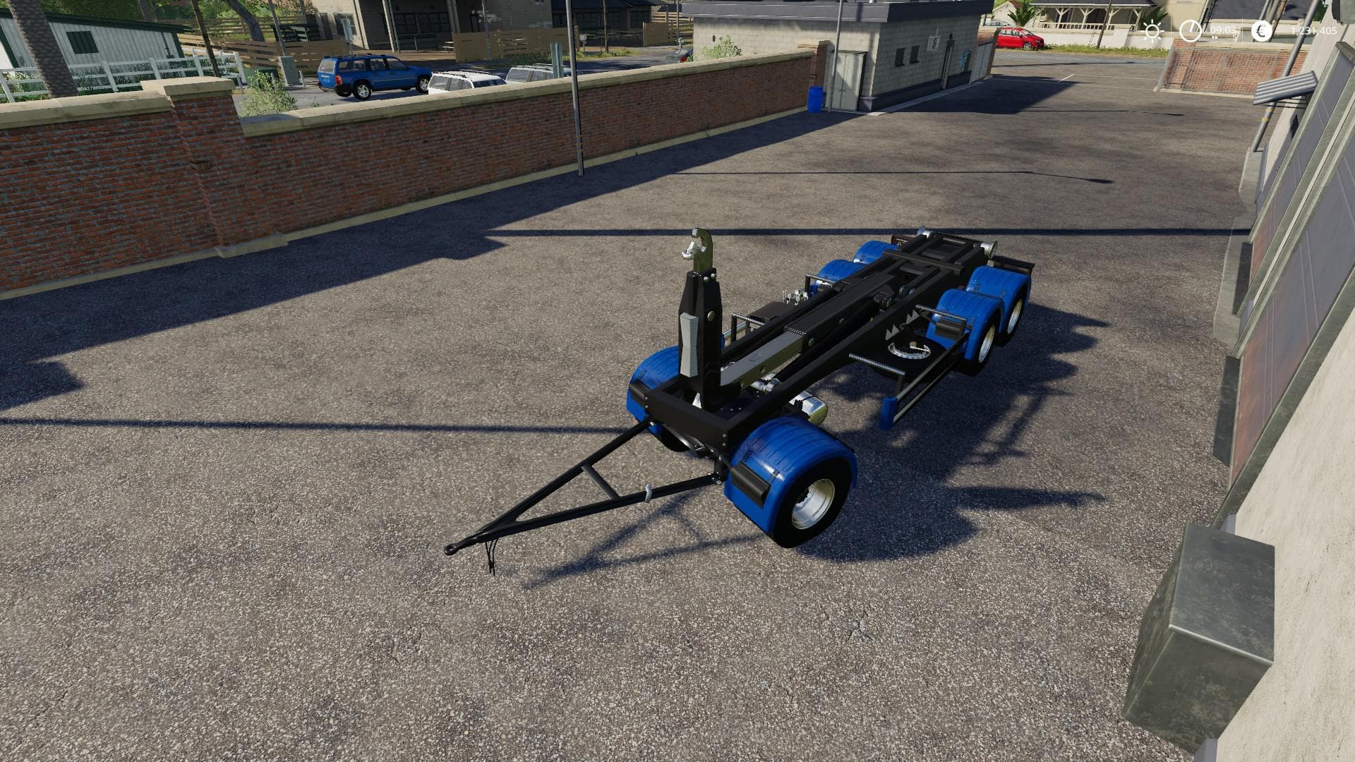 3-axle hooklift Trailer 2