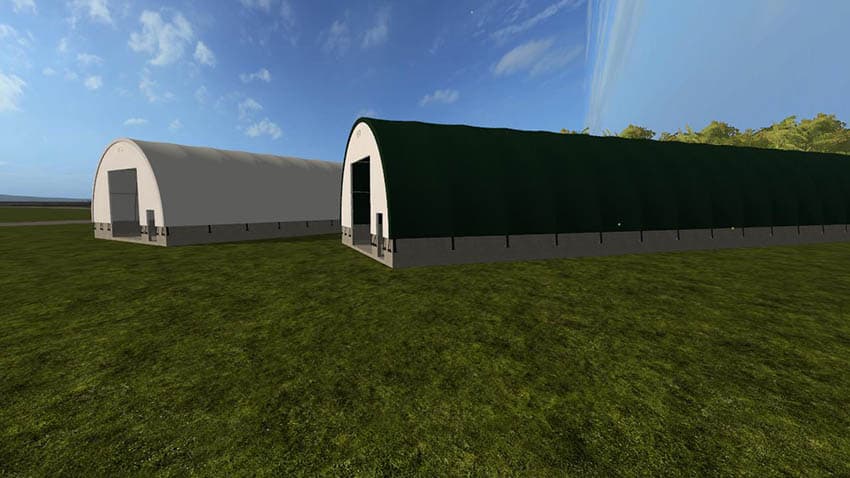34x120 Tarped Building 3