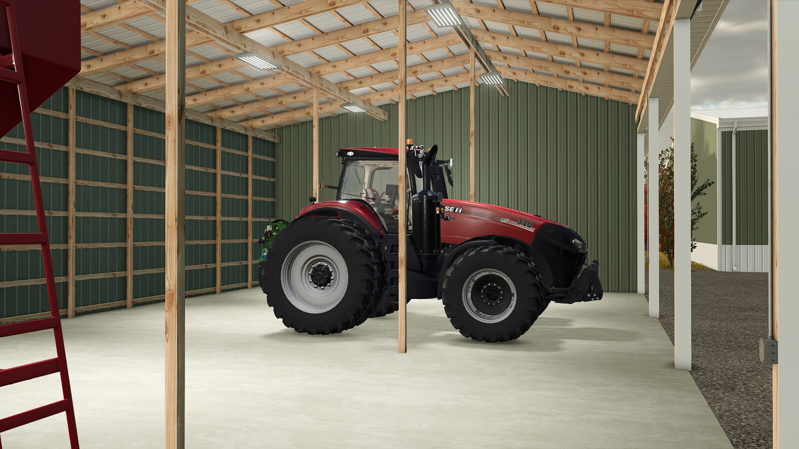40x120 Implement Shed 3