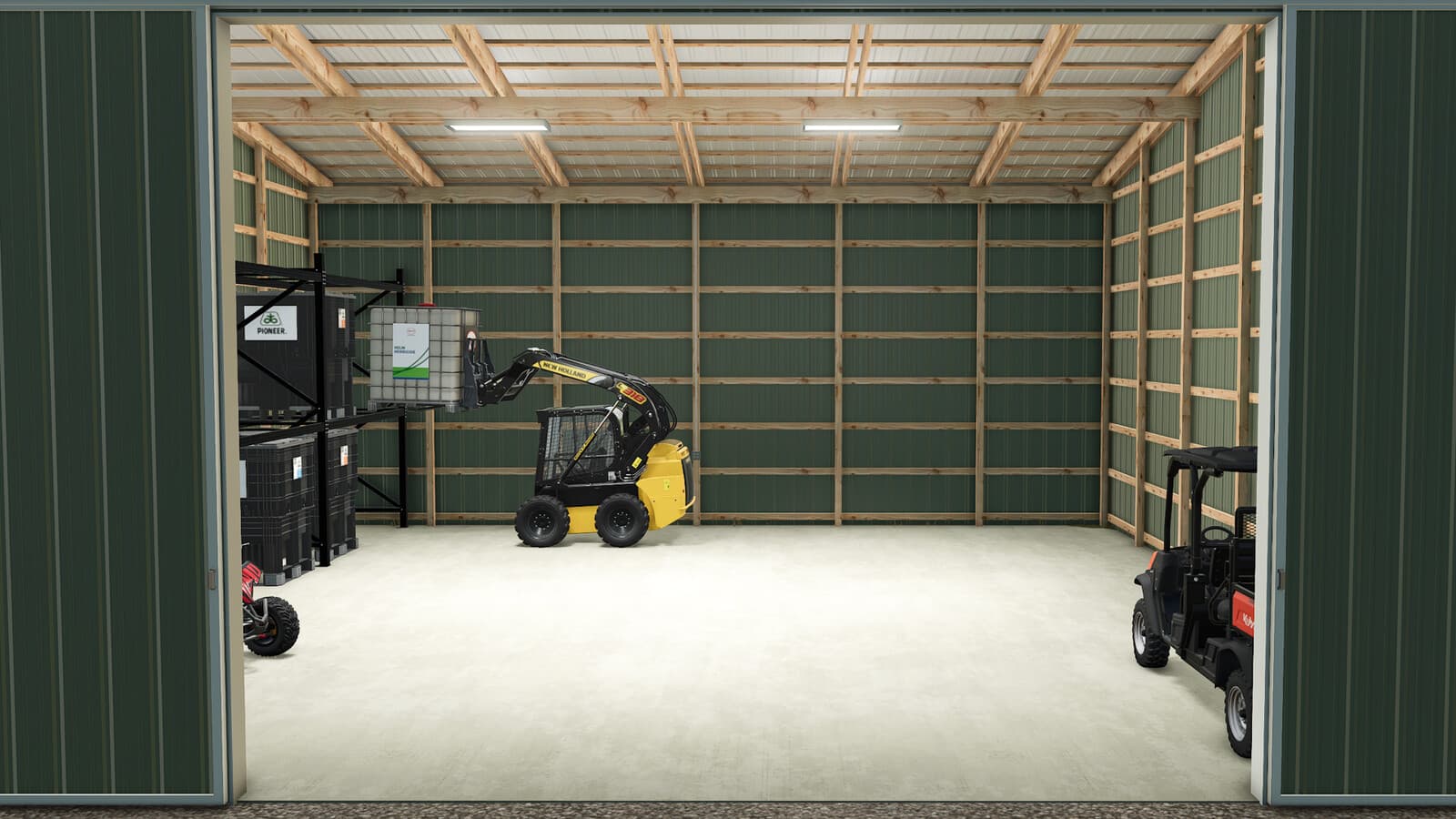 40x120 Implement Shed 2