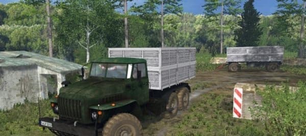 4320 Ural and trailers [MP]