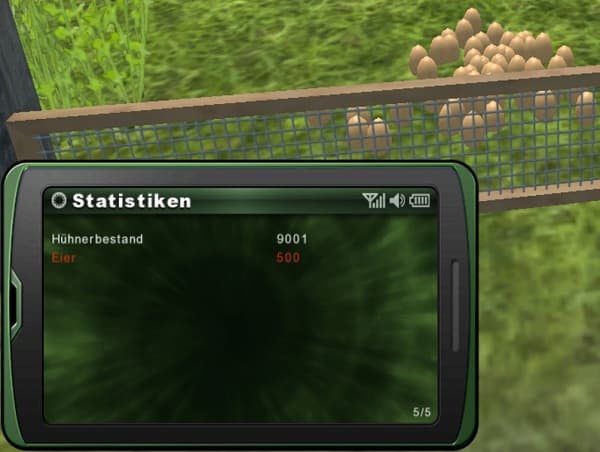 500 eggs collection to obstruct