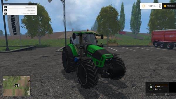 800kg front weight [MP] 2