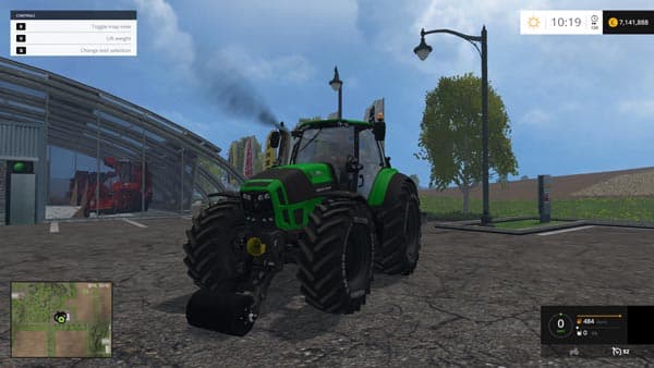 800kg front weight [MP]