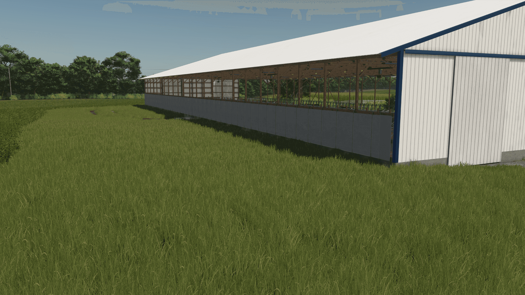 80x190ft Freestall Barn 2