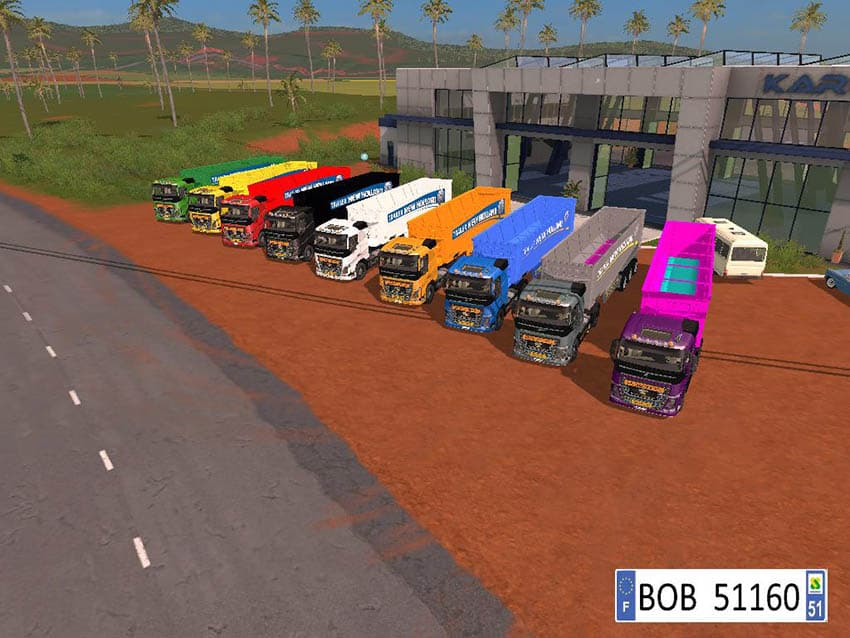 9 trailers New Holland Colors 3