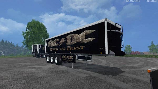 ACDC Cat Truck & ACDC Trailer