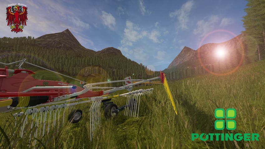 Poettinger ALPIN TOP 300 (Front swather) [MP] 2