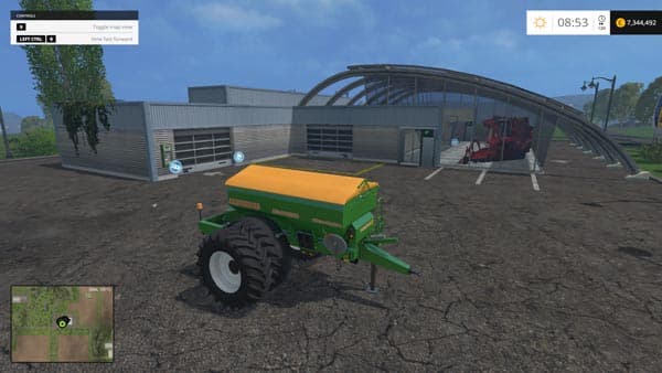 AMAZONE SGB8200 TWIN WHEELS 4