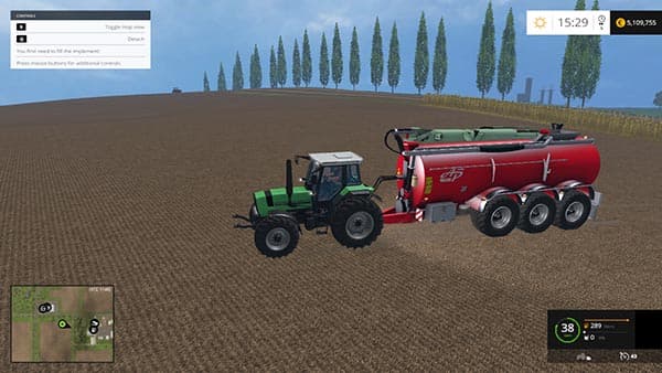 AP 25t slurry tanker