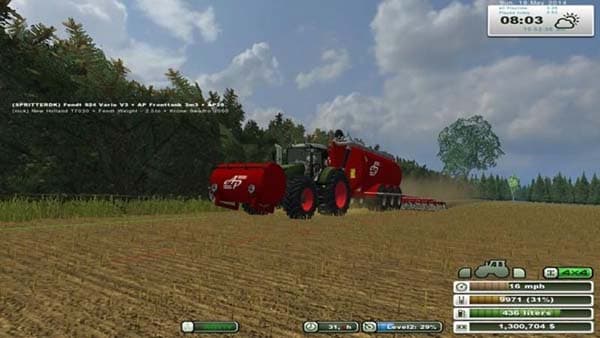 AP front tank 3m3