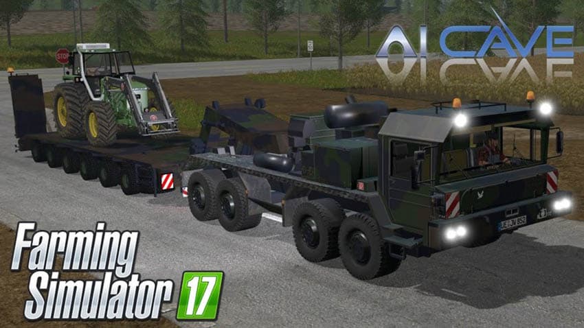 ARMY TRUCK AND TRAILER [MP] 2