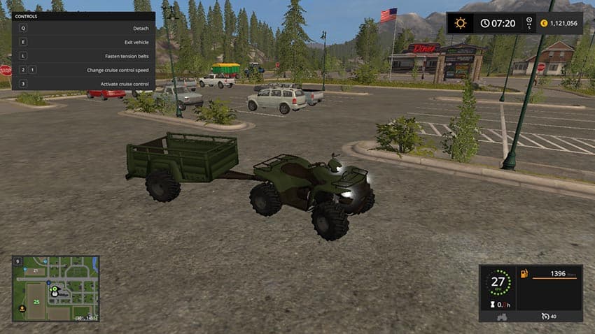 ATV + ATV Trailer
