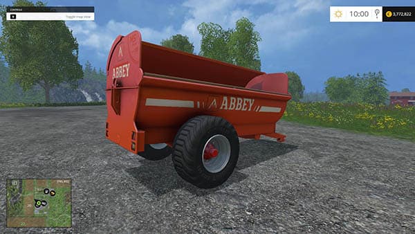 Abbey manure spreader 2