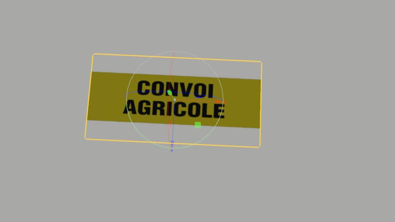 Agricultural convoy panel (Prefab) 2
