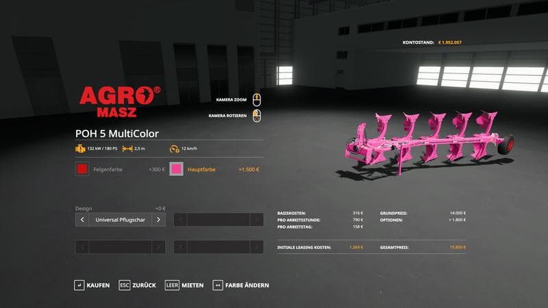 Agromasz POH5 - MultiColor