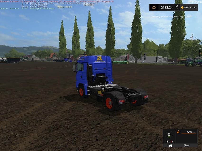 Aguas Tenias MAN TGS