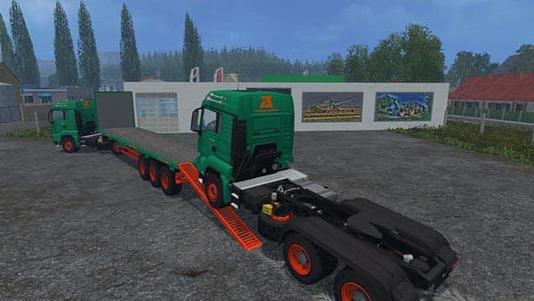 Aguas Tenias Platform Truck [MP] 2