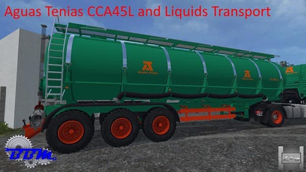 Aguas Tenias Tank Truck 45L [MP] 2