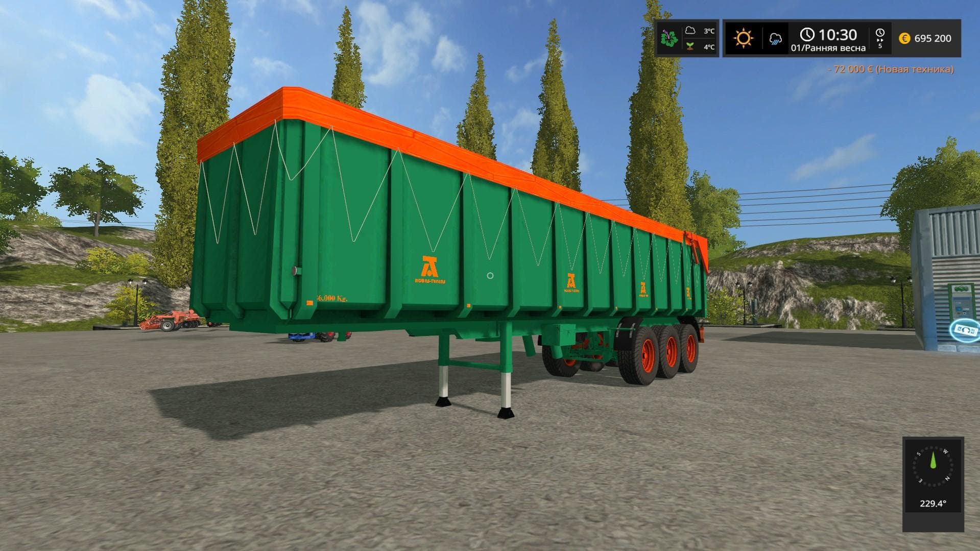 Aguas Tenias Trailer Truck36T 3