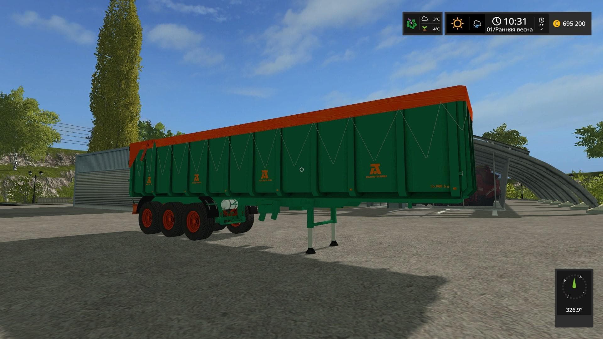 Aguas Tenias Trailer Truck36T 2