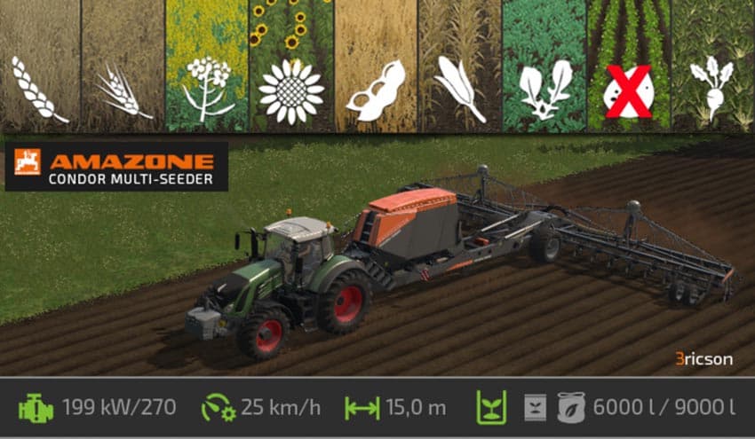 Amazone Condor Multi-Seeder [MP] 3