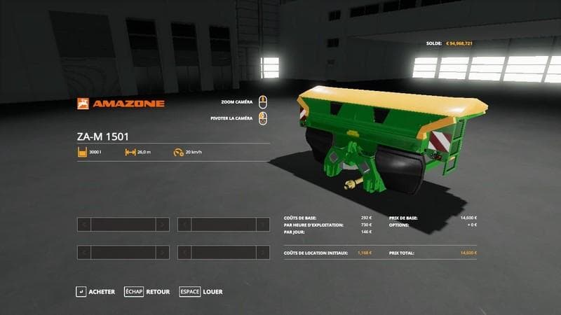Amazone Modpack