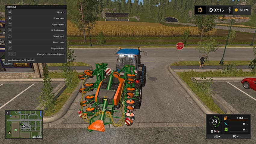 Amazone Multifrucht Direktsaat 6m + Dungefunktion 2