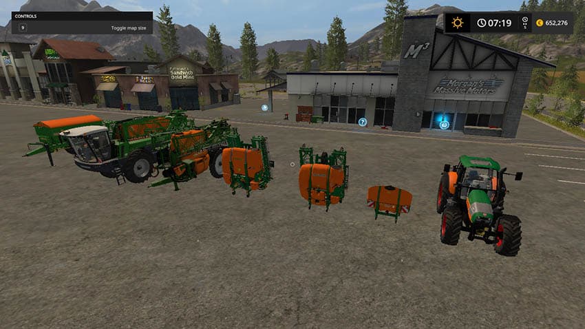 Amazone Sprayer Pack 3