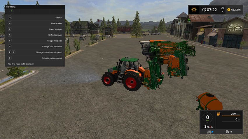 Amazone Sprayer Pack 2
