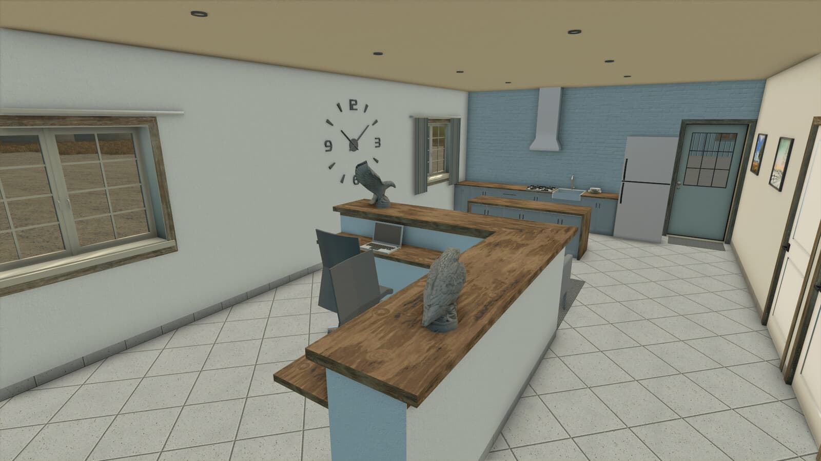 American Shop With Office 5