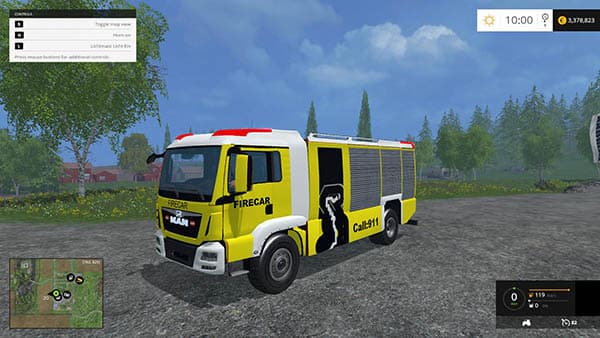 American Fire Truck 3