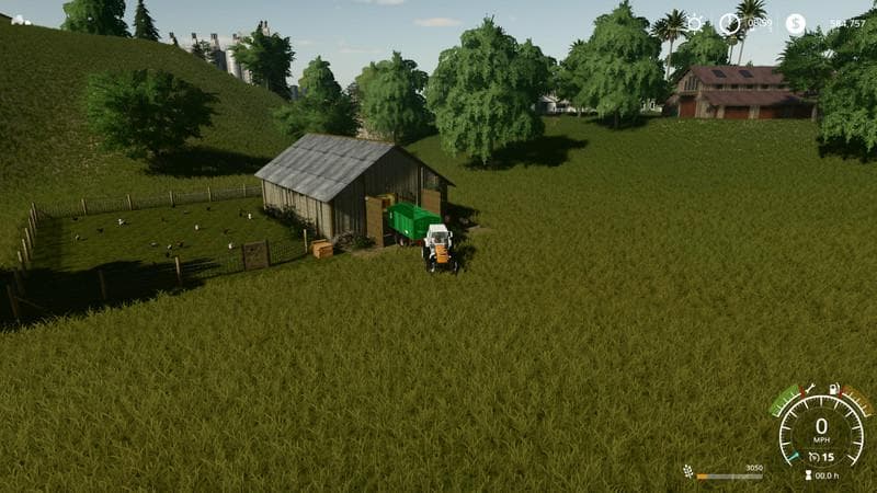 American chicken coop