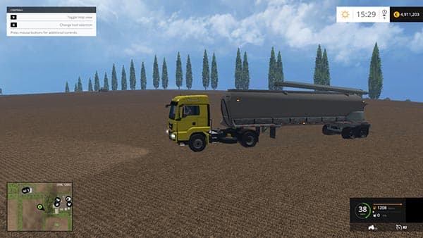 American feed trailer