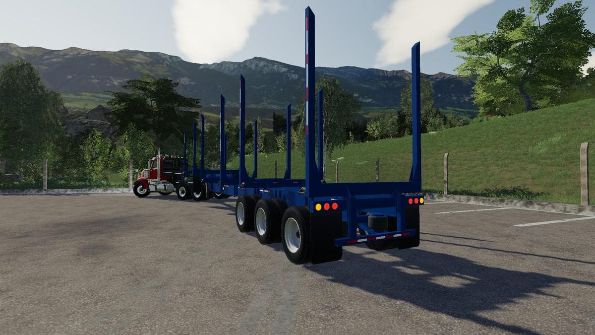 Artic Log Trailer