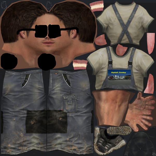 Asphal Cowboy Skin Beta [SP]