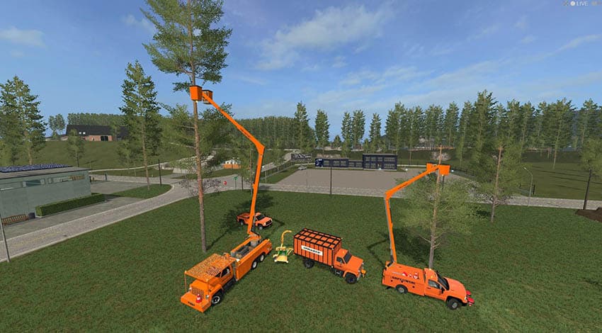 Asplundh Tree Trucks Pack 3