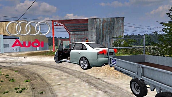 Audi A4 Quattro towbar [MP]