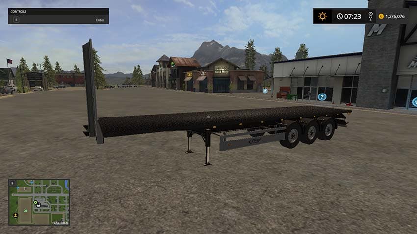 Auto Load Bale trailer 3