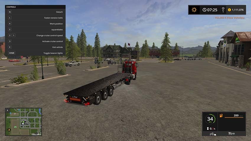 Auto Load Bale trailer 2