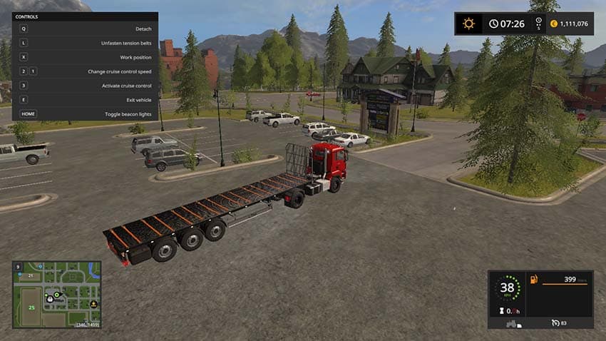 Auto Load Bale trailer