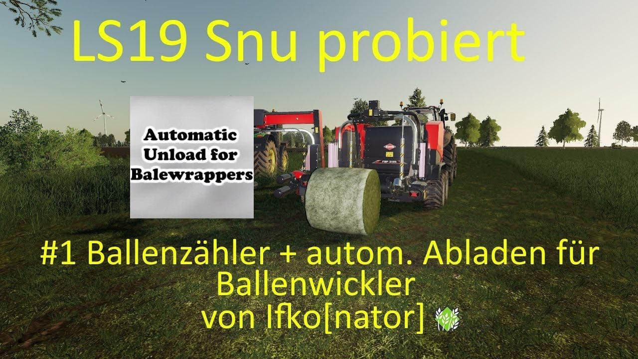 Auto Unload baler