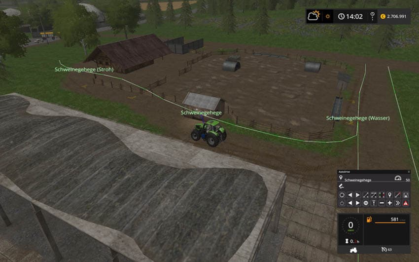 Auto Drive route network Sosnovka [SP]