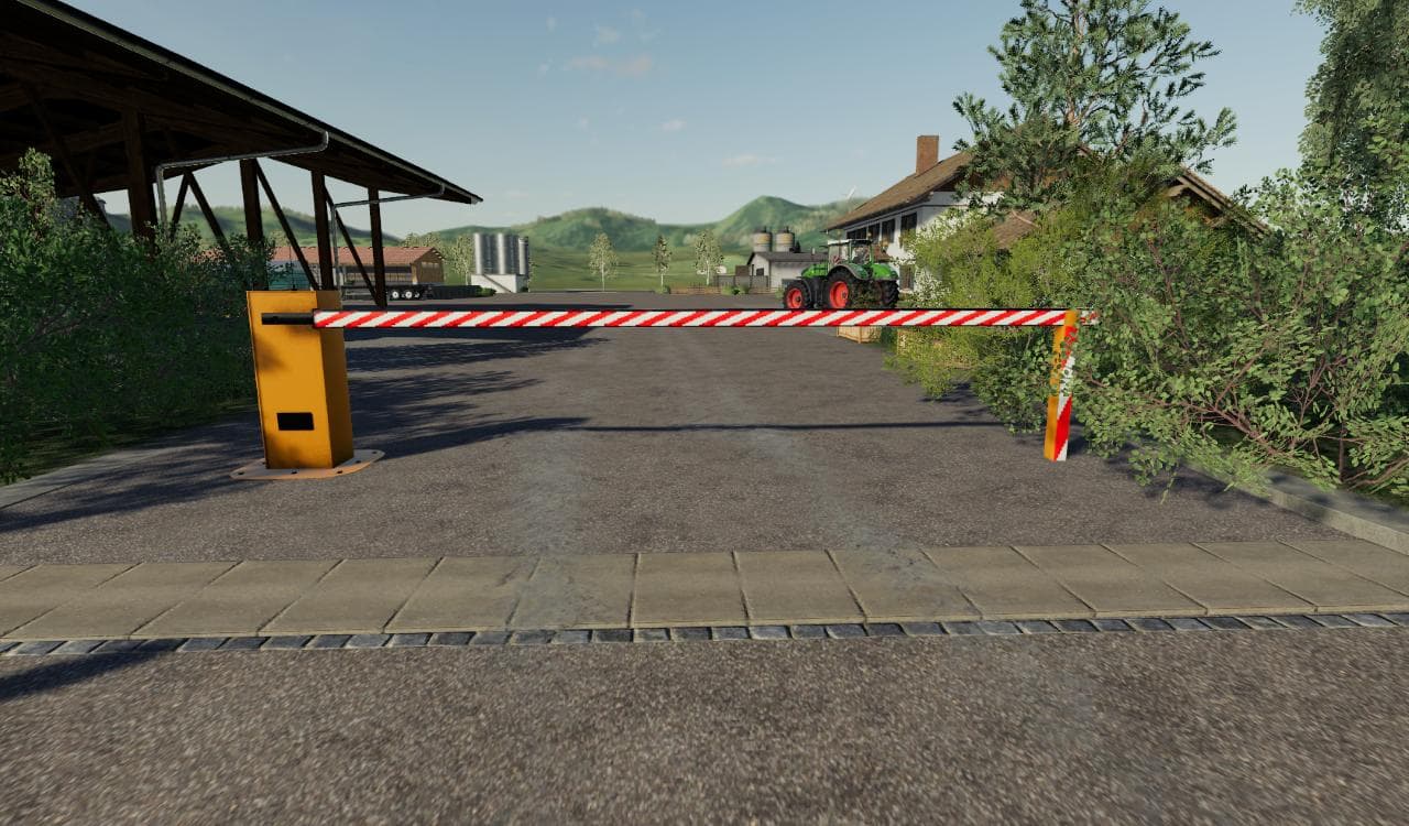 Automatic barrier placeable 3